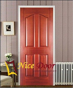 Cửa Hdf Veneer mẫu 4A - Xoan Đào