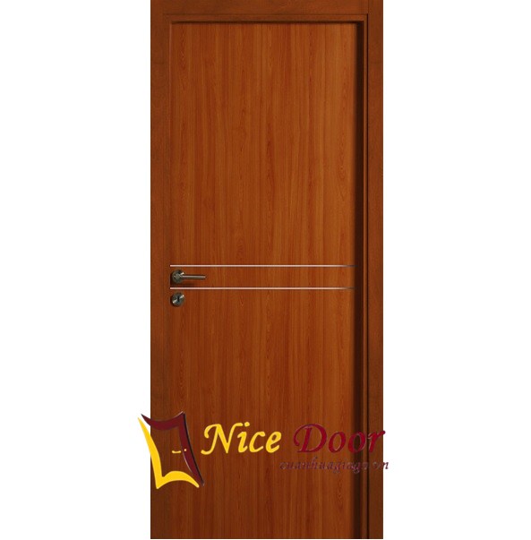 cửa mdf Veneer mẫu P1R2N - Xoan Đào