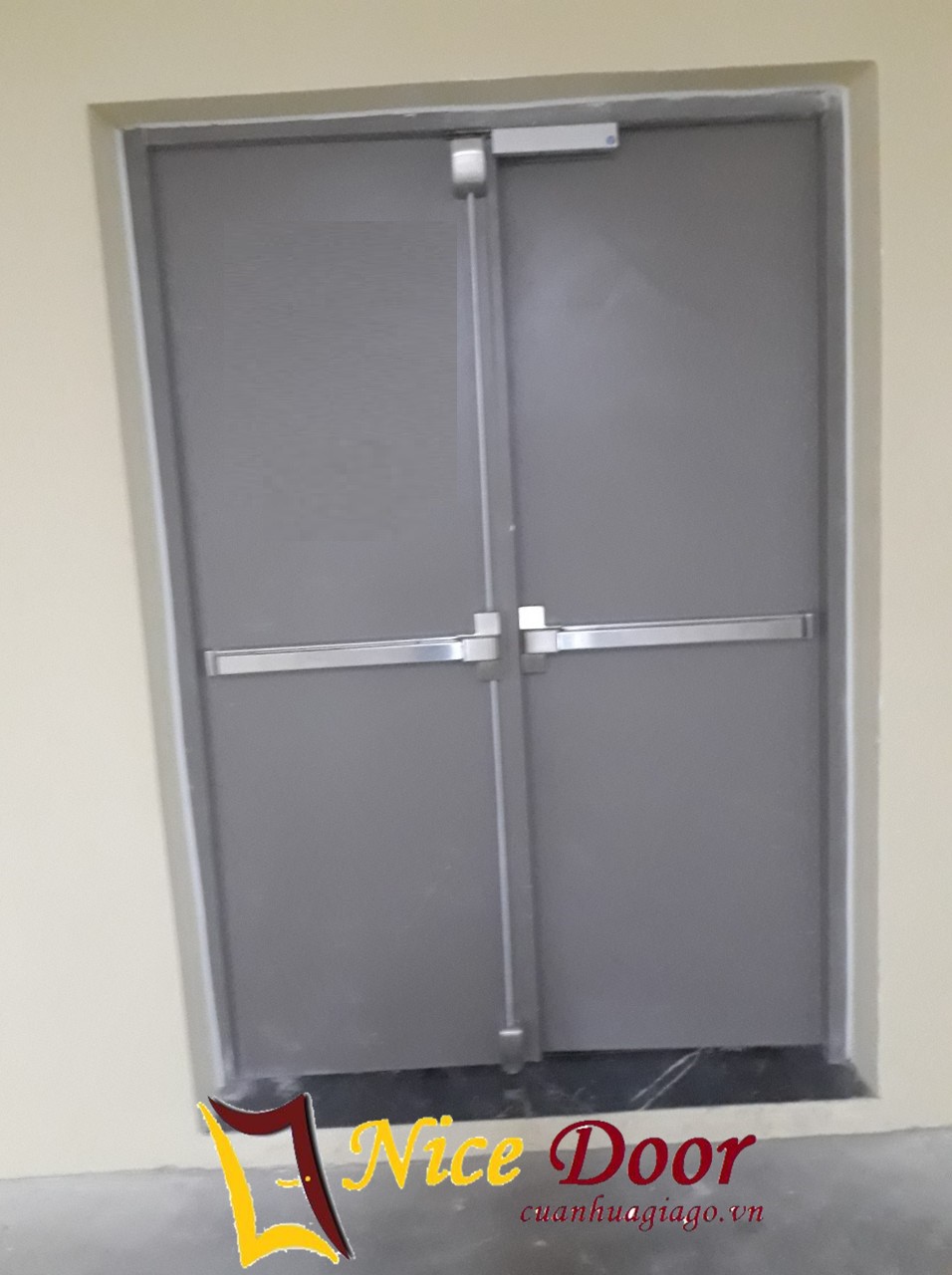 Cửa Thép Chống Cháy Cửa Đôi