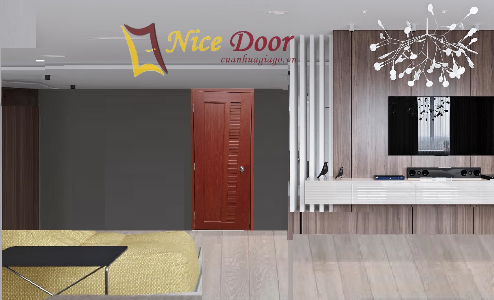 Cửa-nhựa-giả-gỗ-đài-loan-mẫu-yb-30