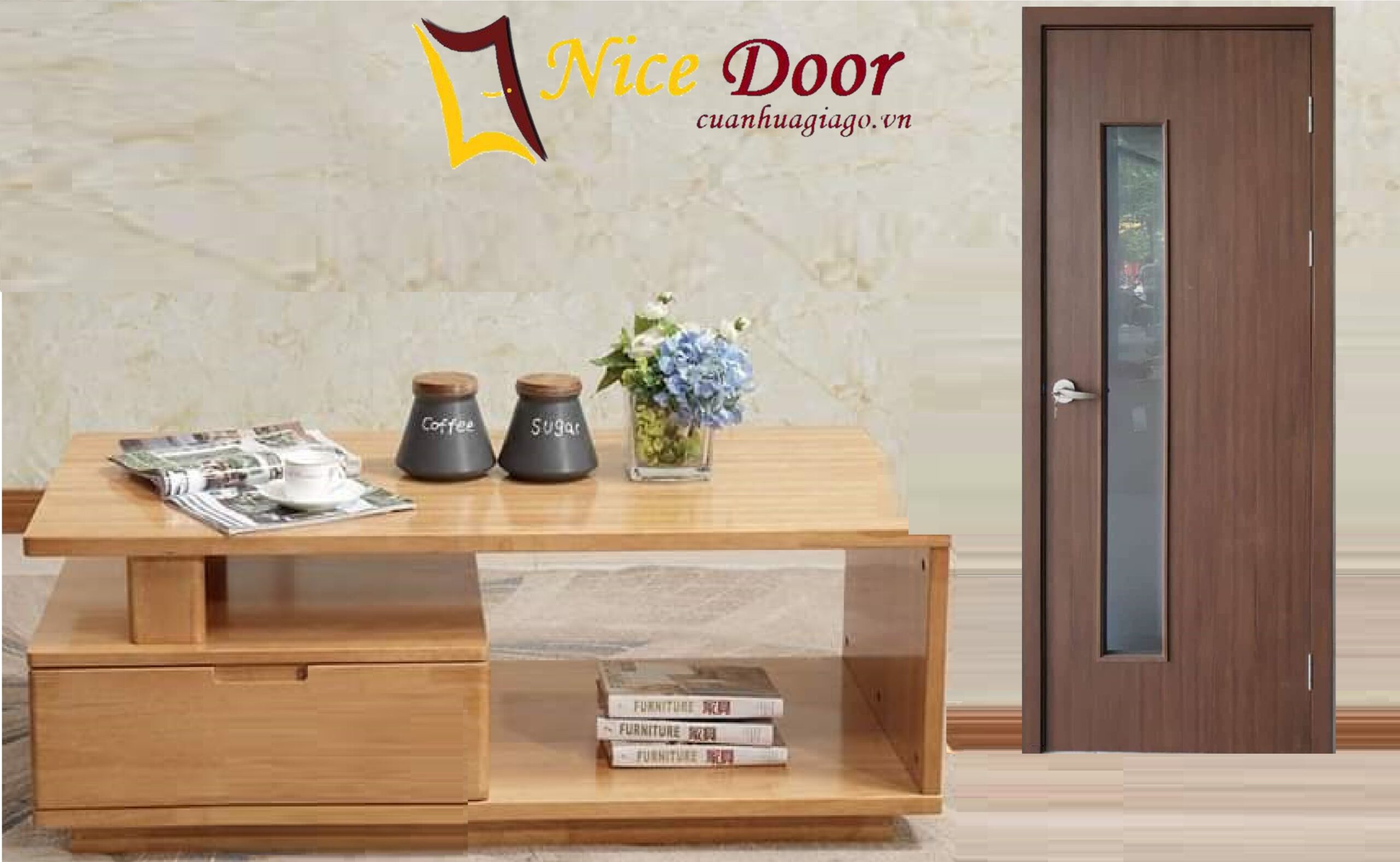 Cửa nhựa giả gỗ giá rẻ tại Dak Lak