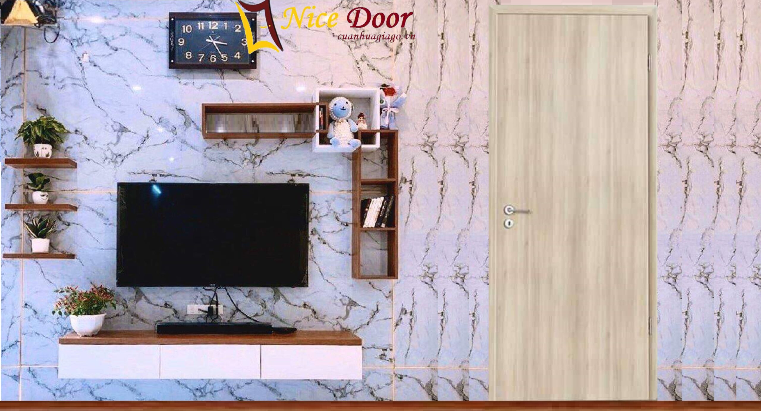 Cửa nhựa giả gỗ giá rẻ tại Phú Yên