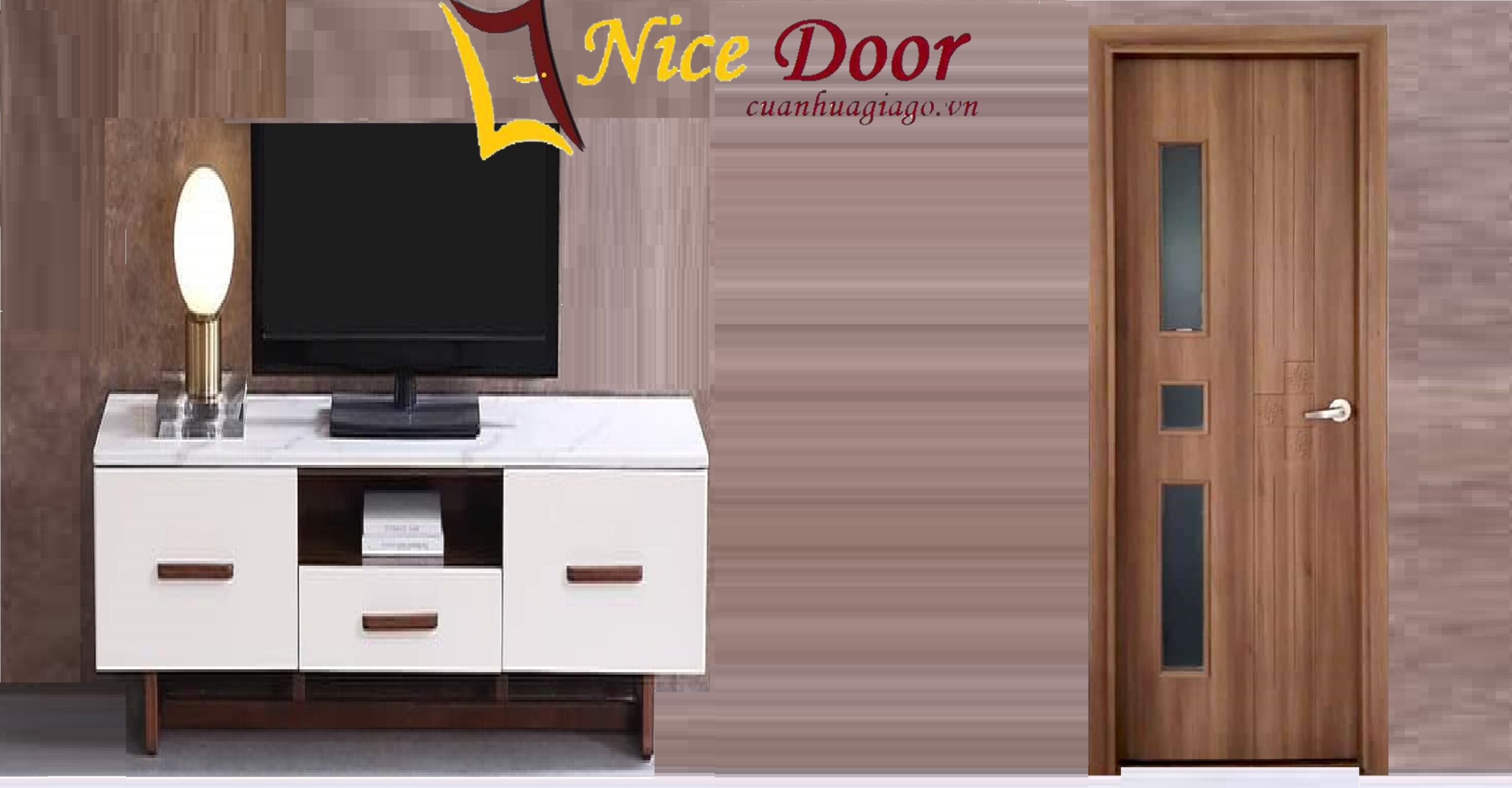 Giá cửa nhựa giả gỗ