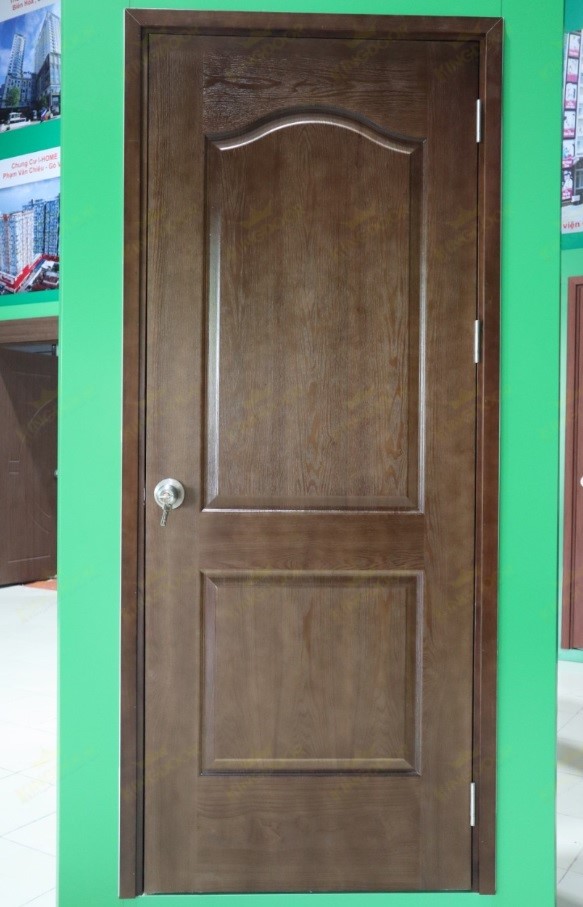 mẫu cửa gỗ hdf sơn 2A - C13