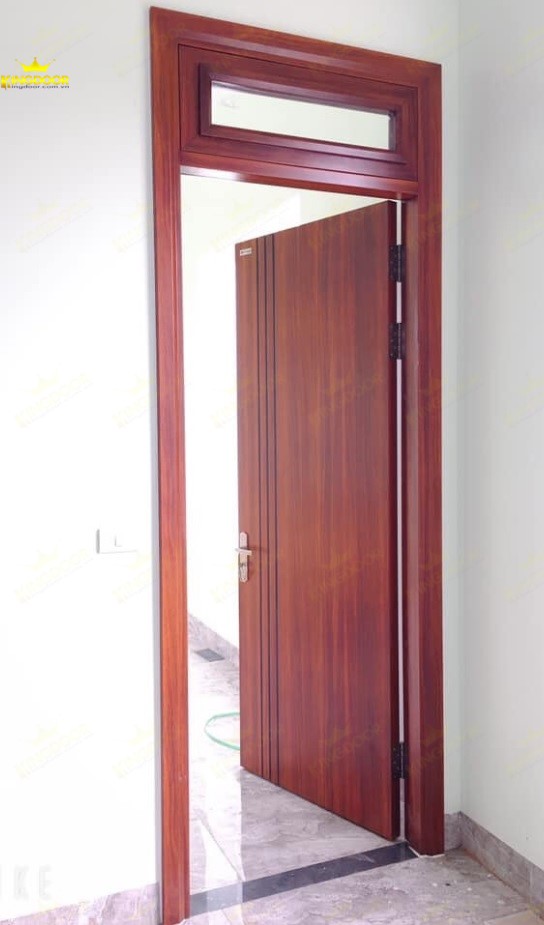 cửa phòng 1 cánh thép vân gỗ