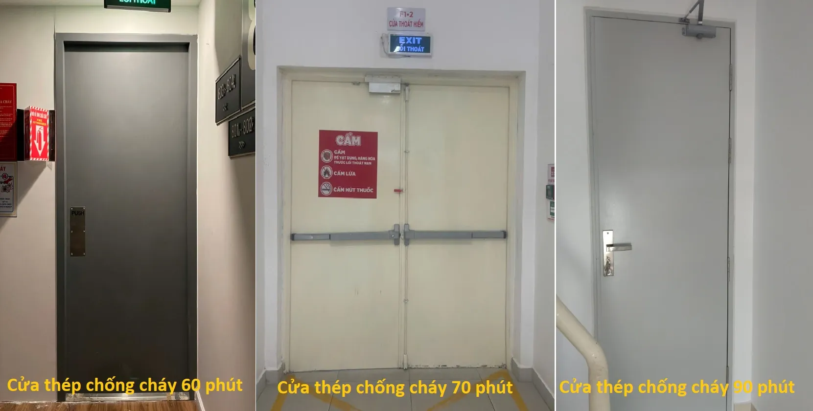 Cửa thép chống cháy