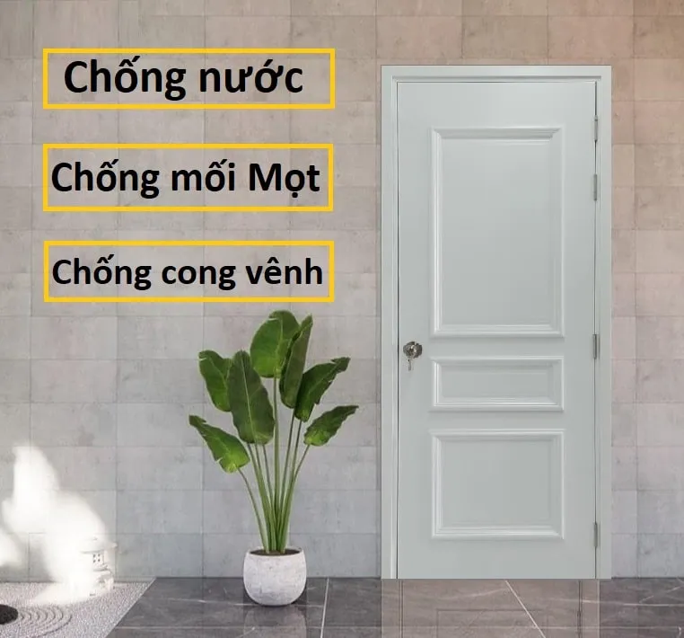 ưu điểm cửa nhựa nhà vệ sinh